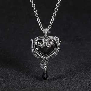 Heart Crystal Necklace