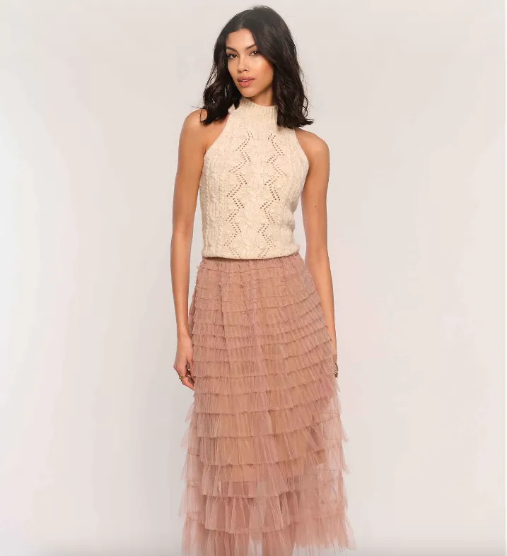 Heartloom - Nela Skirt | Sand
