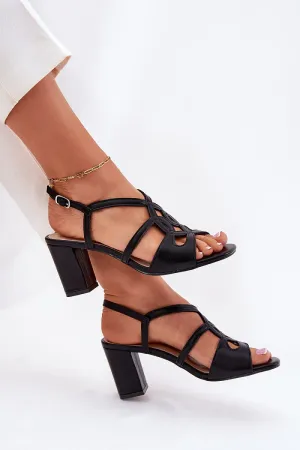 Heel sandals Step in style