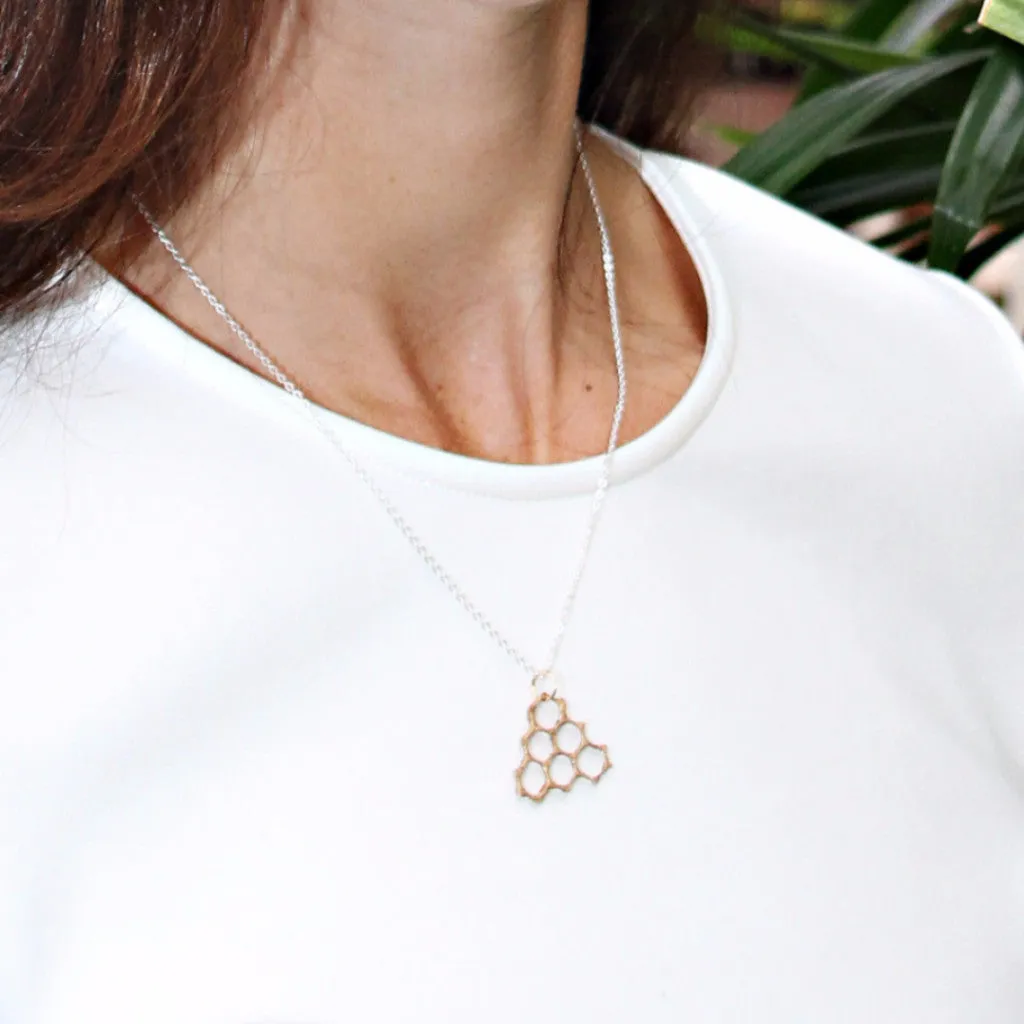 Honeycomb Necklace