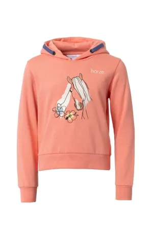 Horze SelmaJR Hoodie Peaches & Cream