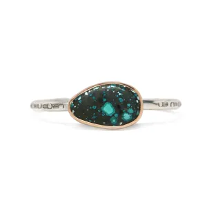 Hubei Turquoise Cuff #3 - Mixed Metals