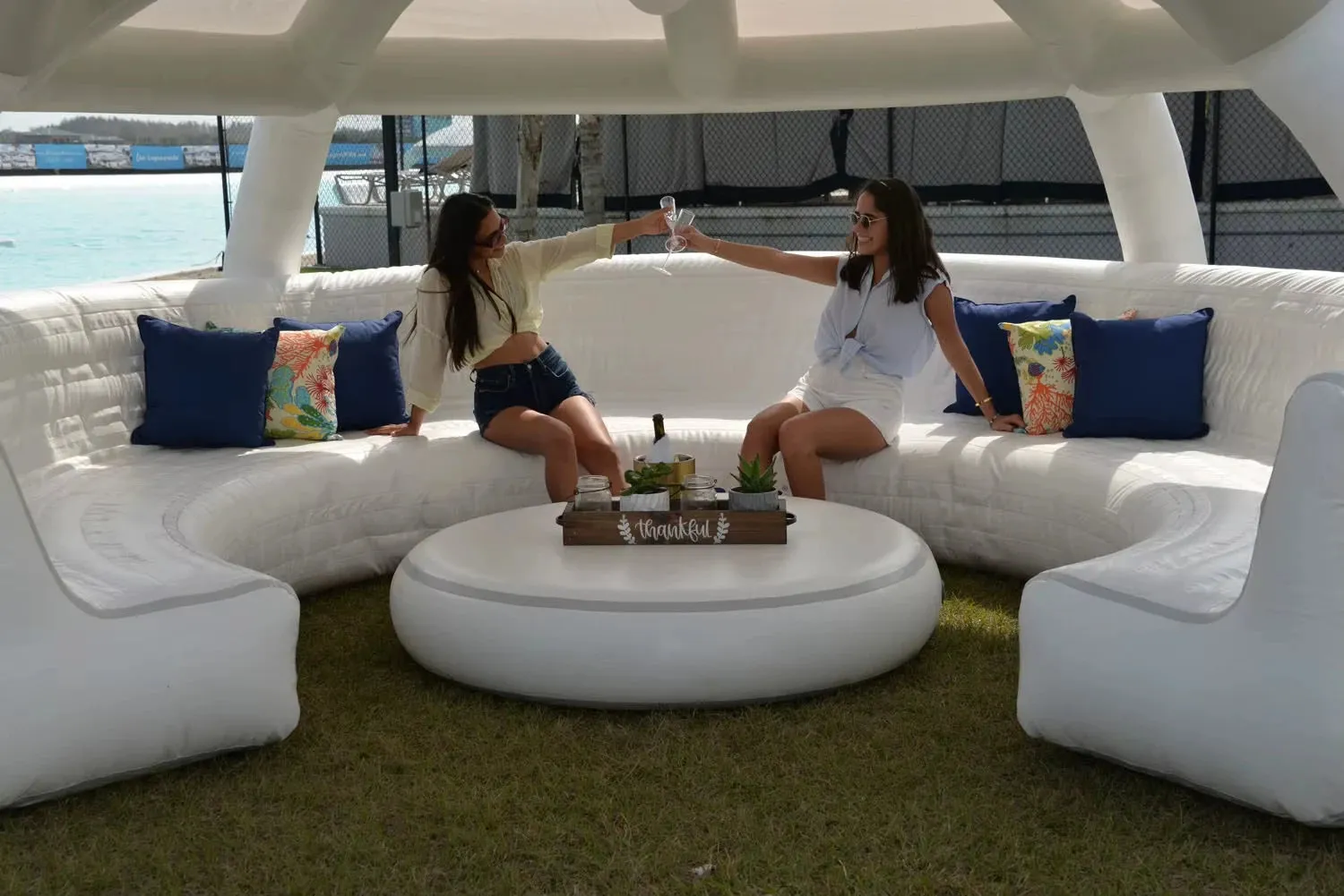 Inflatable Beach Tent Party Bana Couch