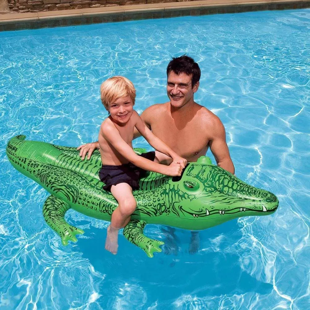 Inflatable Ride On Crocodile