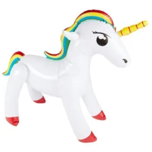 Inflatable Unicorn, White