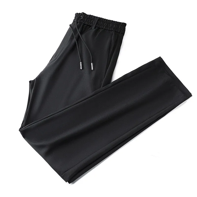 INSTOCK-2023 Summer Thin Men's Elastic Casual Pants