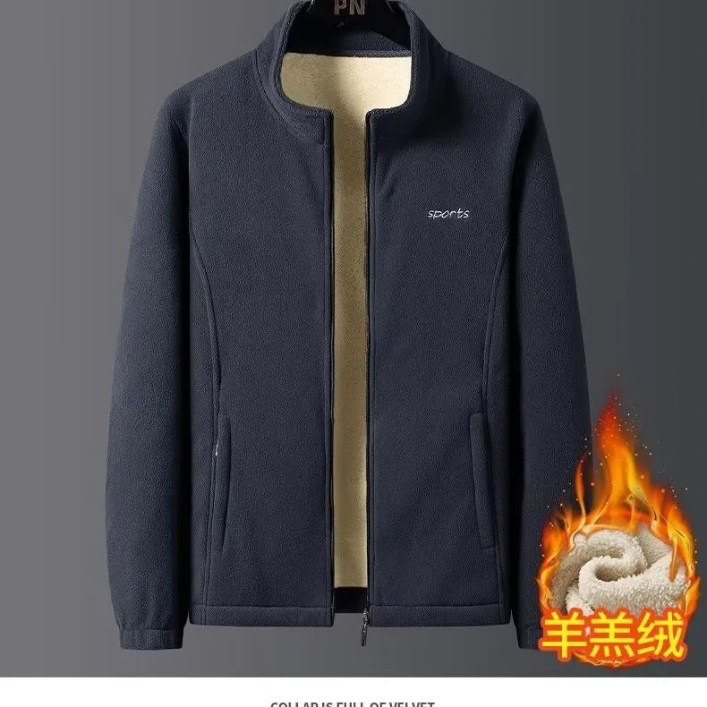 INSTOCK-winter lamb fleece jacket