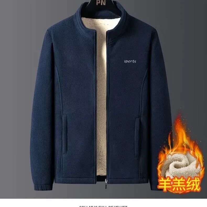 INSTOCK-winter lamb fleece jacket