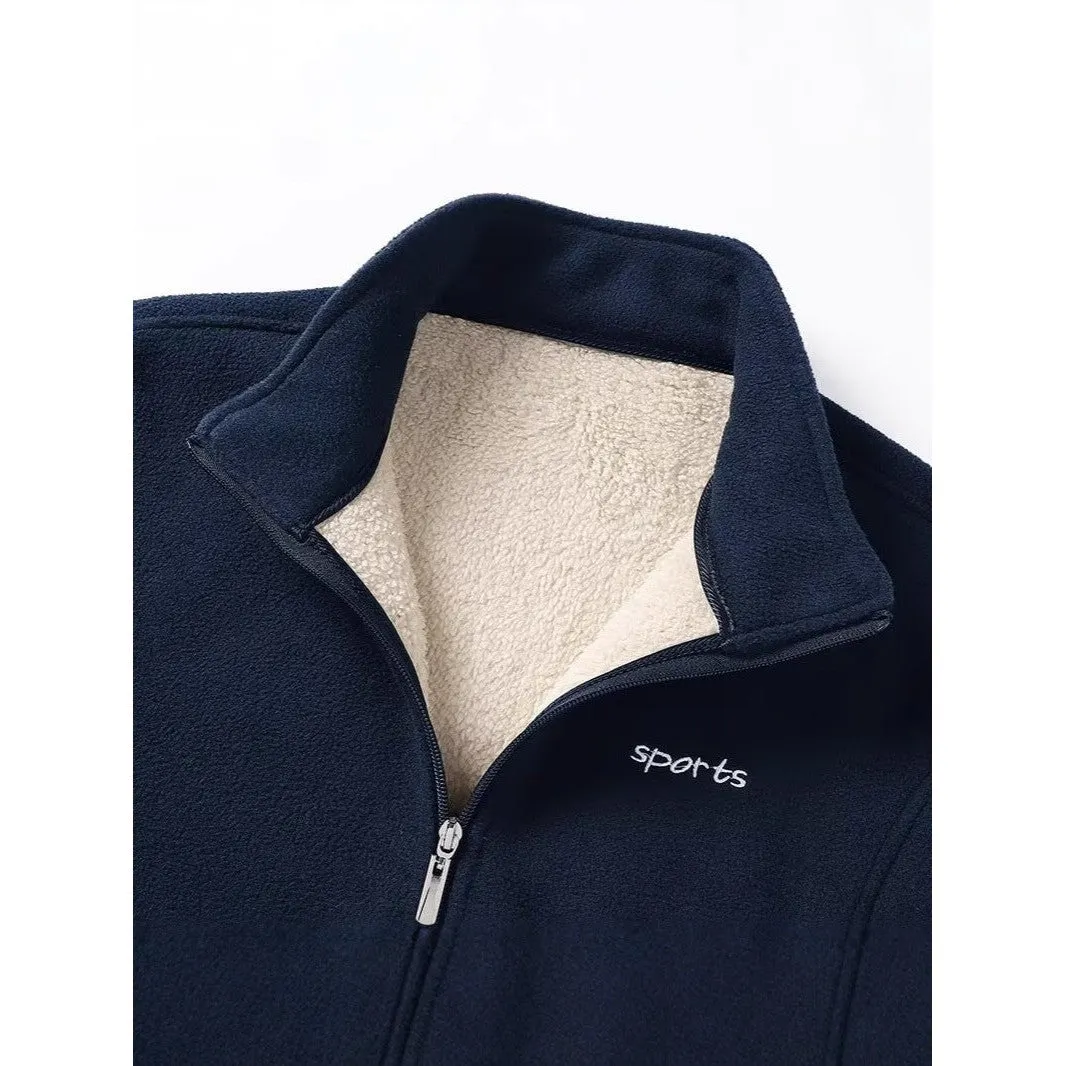 INSTOCK-winter lamb fleece jacket
