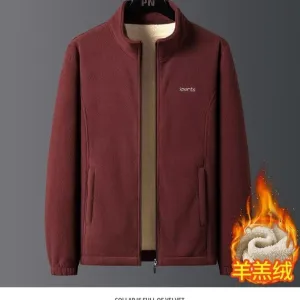 INSTOCK-winter lamb fleece jacket
