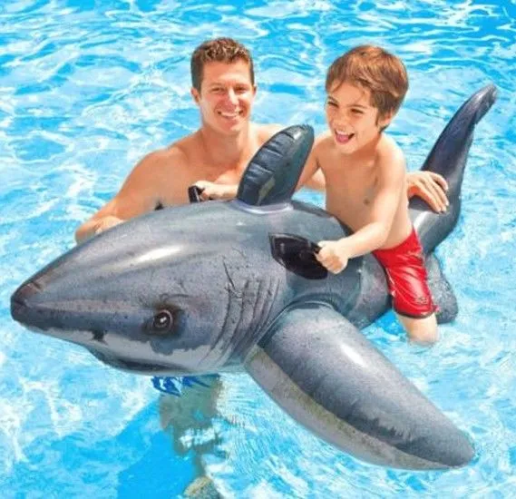 Intex Great White Shark Ride-on
