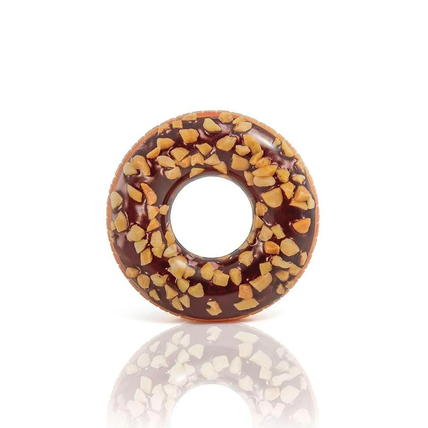 Intex Inflatable Giant Donut Nutty Chocolate Swim Ring 45"