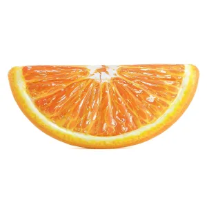 Intex Inflatable Giant Orange Slice Pool Lounger 70" x 33.5"