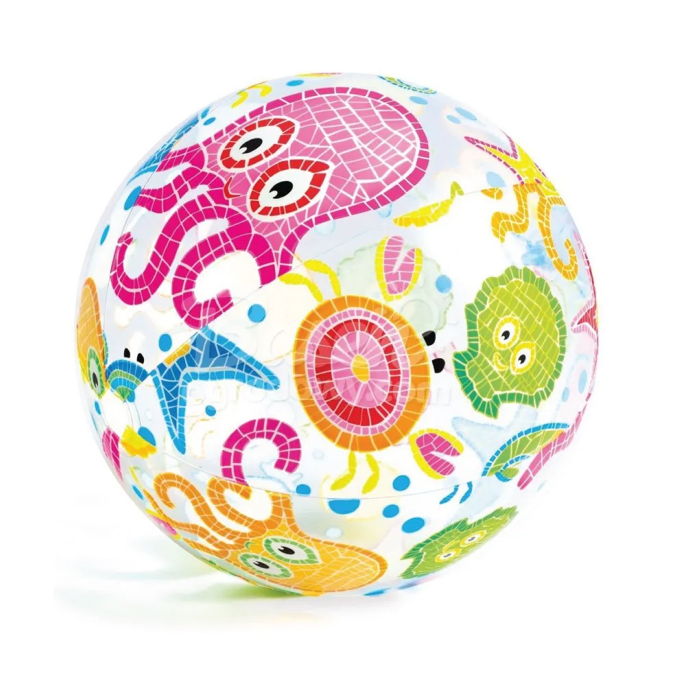 Intex Lively Print Inflatable Balls (51cm) - 4 Styles
