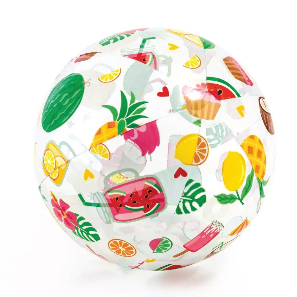 Intex Lively Print Inflatable Balls (51cm) - 4 Styles