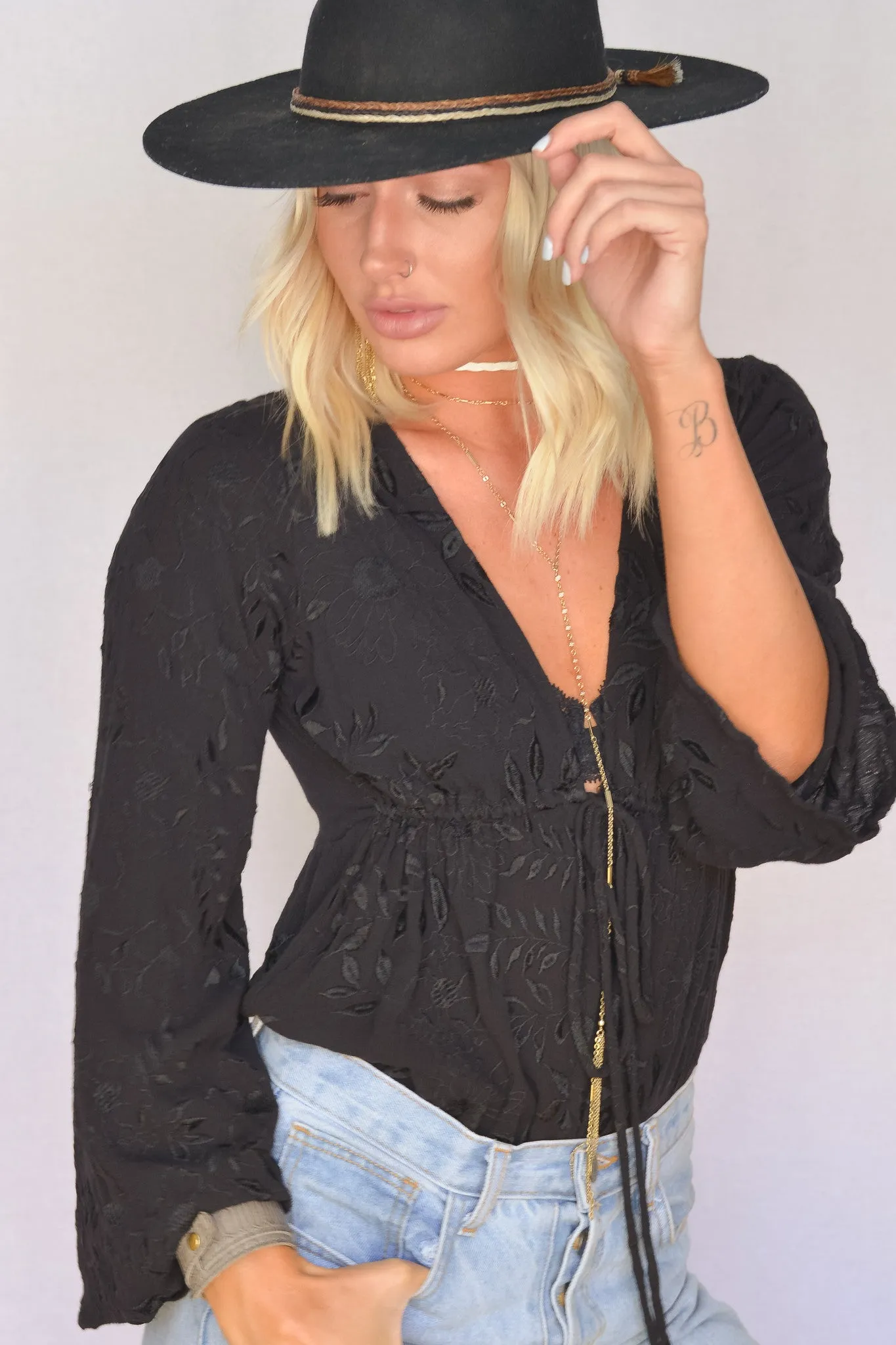 Isadora Chain Choker in Gold