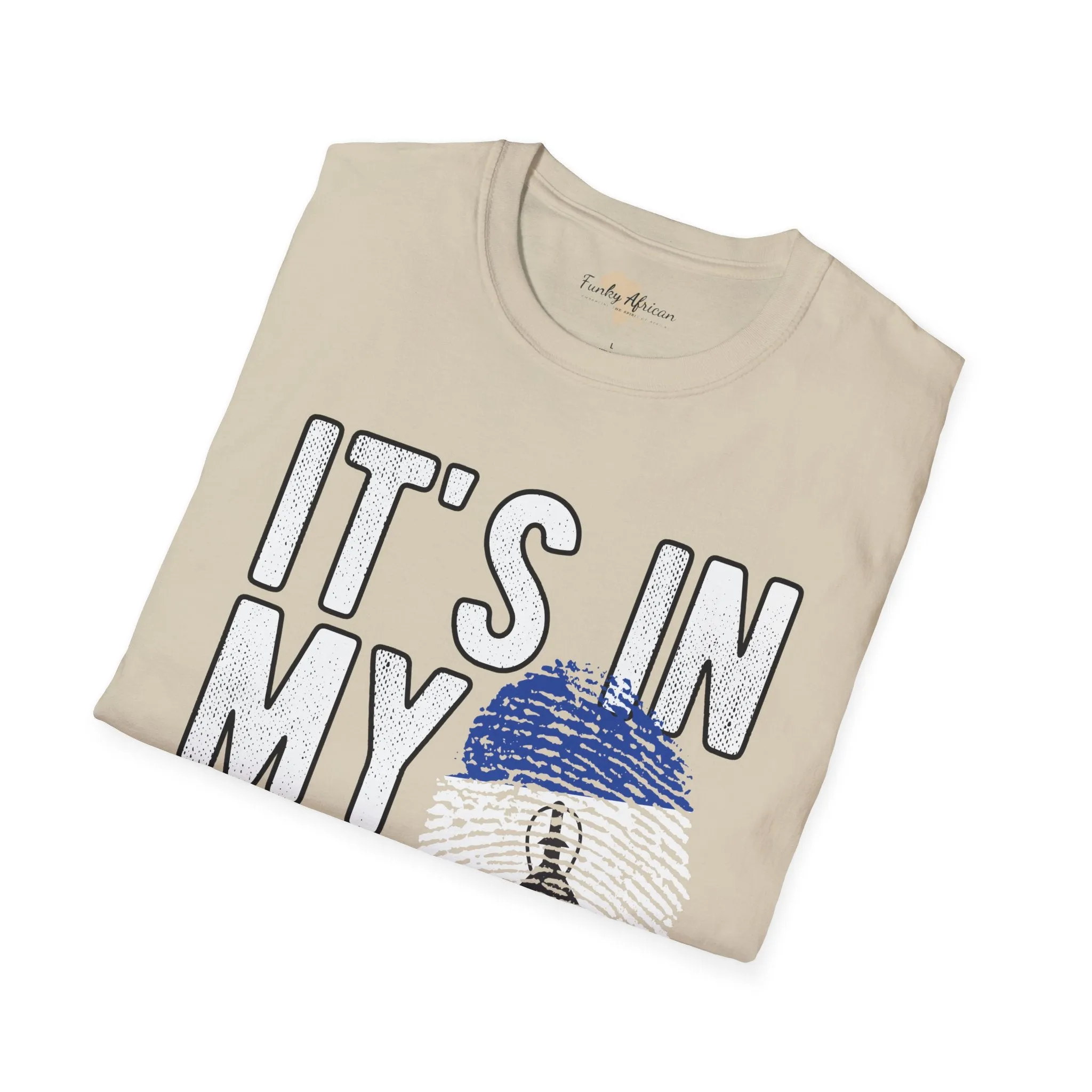 it's in my DNA unisex tee - Lesotho