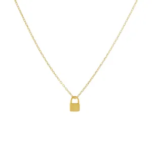 Itty Bitty Lock Necklace