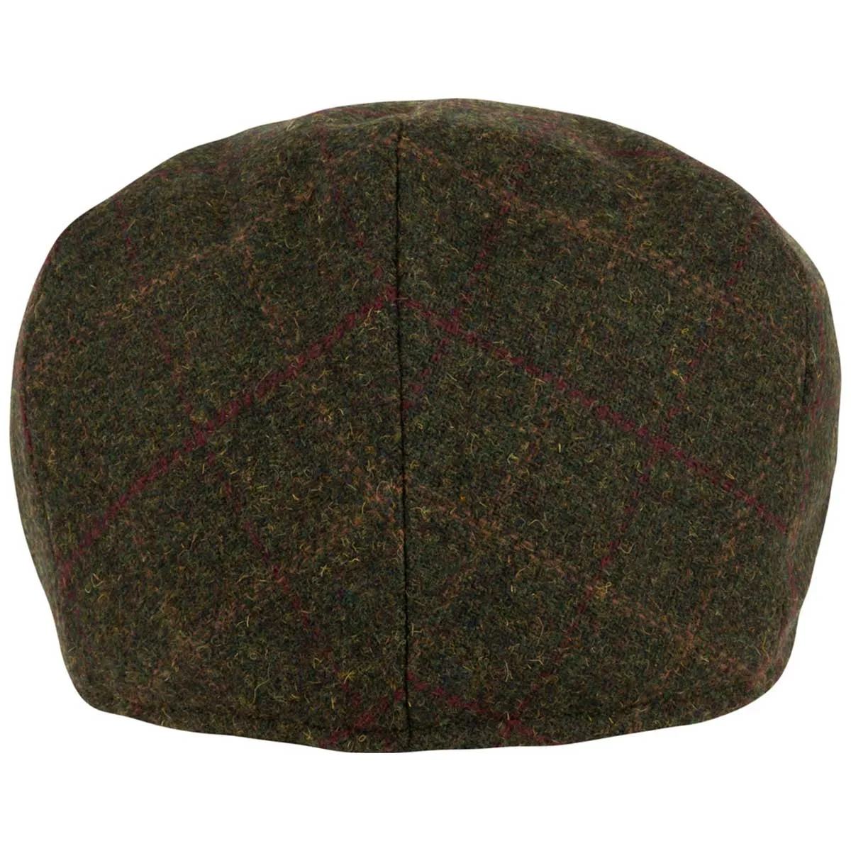 Jack Pyke Wool Blend Flat Cap Dark Olive