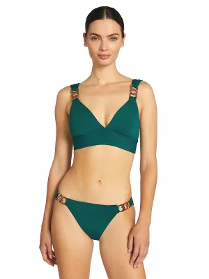 Jane V Plunge-Jane Chain Bikini