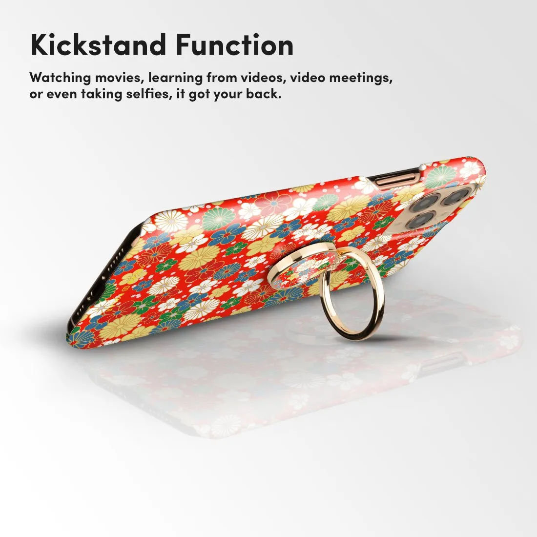 Japan Blossoms | Custom Phone Ring Holder  (Non-MagSafe)