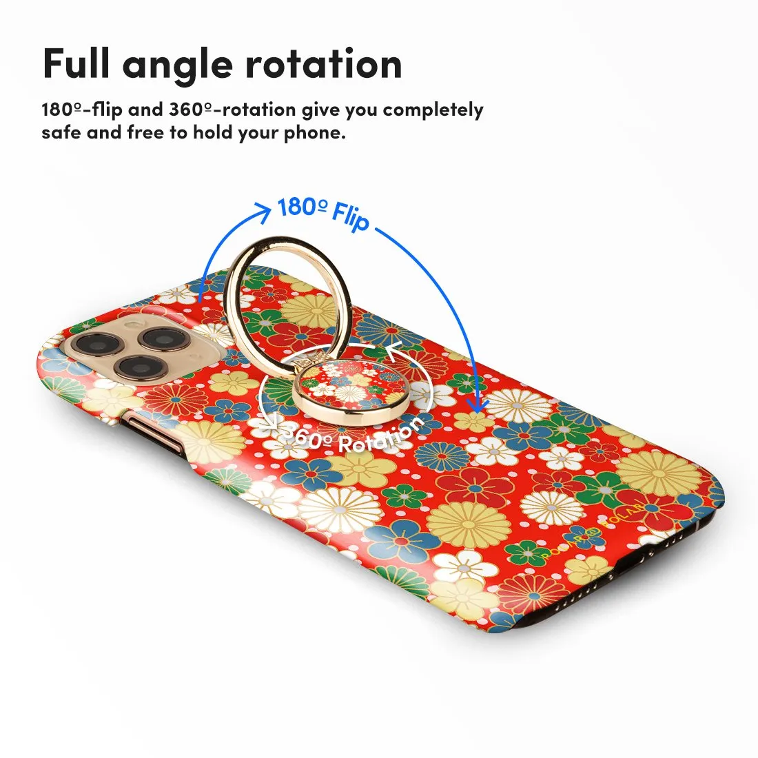 Japan Blossoms | Custom Phone Ring Holder  (Non-MagSafe)