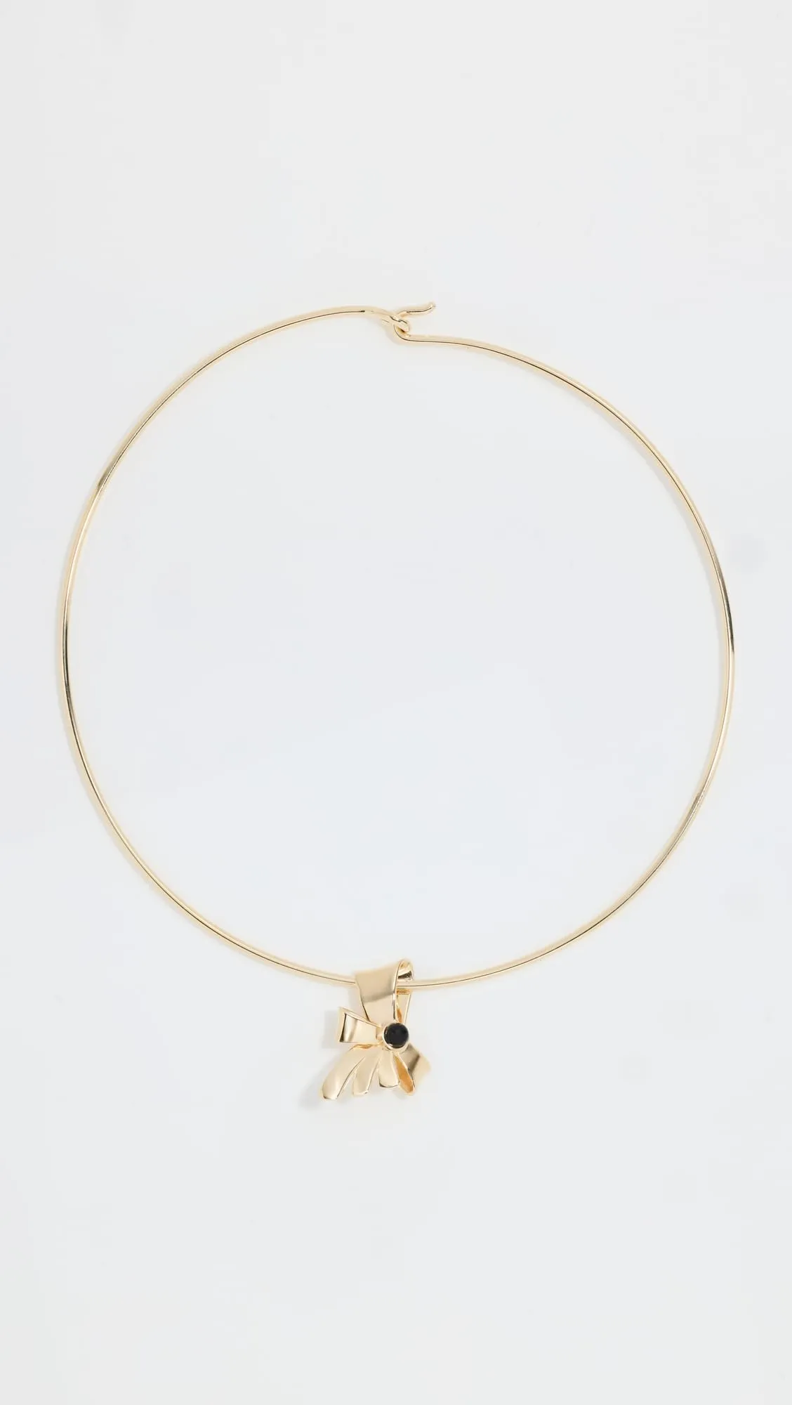 Jennifer Zeuner Jewelry Women's Brynn Choker Necklace, Yellow Vermeil, One Size