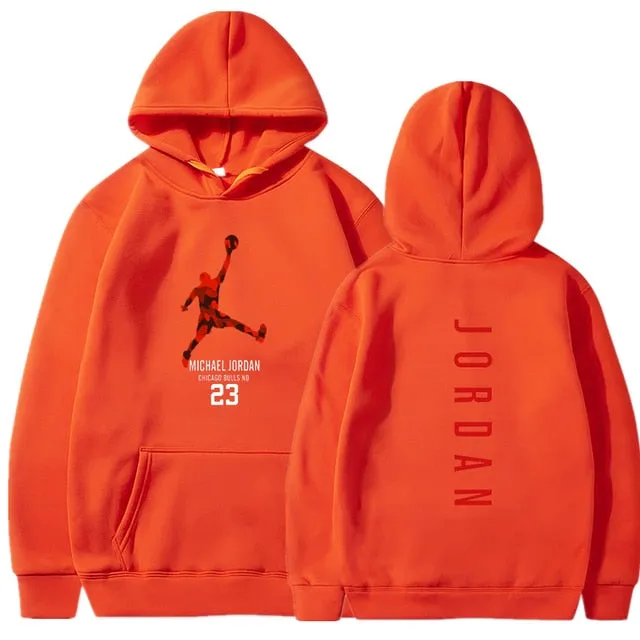 JORDAN Winter Men Cashmere Casual Hoodie Men Hoodie / Street Sweatshirt Jordan23 Sports Sweatshirt Women Hoodie Clothes