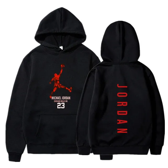 JORDAN Winter Men Cashmere Casual Hoodie Men Hoodie / Street Sweatshirt Jordan23 Sports Sweatshirt Women Hoodie Clothes