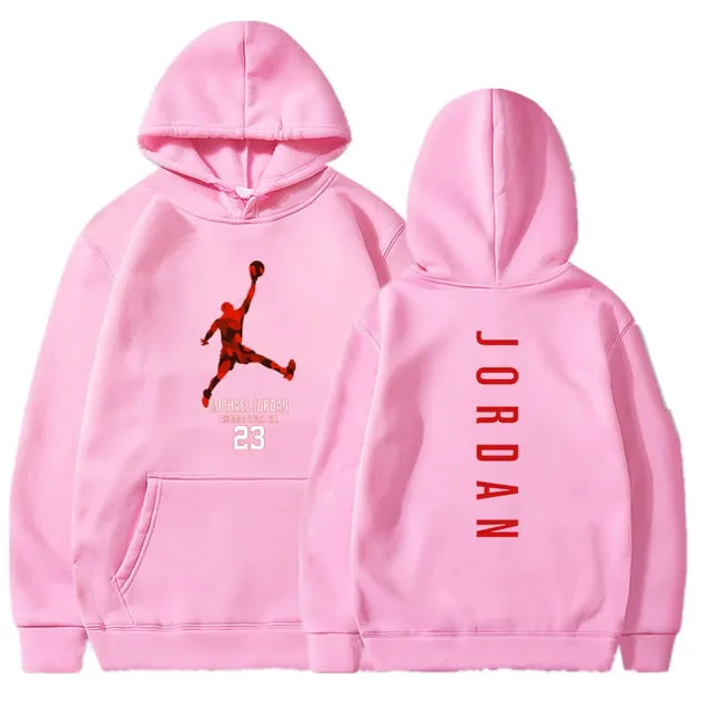 JORDAN Winter Men Cashmere Casual Hoodie Men Hoodie / Street Sweatshirt Jordan23 Sports Sweatshirt Women Hoodie Clothes