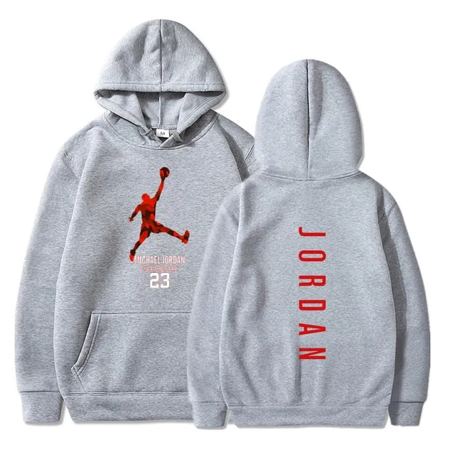 JORDAN Winter Men Cashmere Casual Hoodie Men Hoodie / Street Sweatshirt Jordan23 Sports Sweatshirt Women Hoodie Clothes