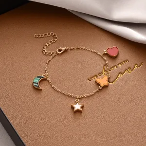 Just Lil Things  Artificial Gold Bracelets jltb0223