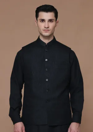Karandi Jamawar Tap Shoe Traditional Waistcoat