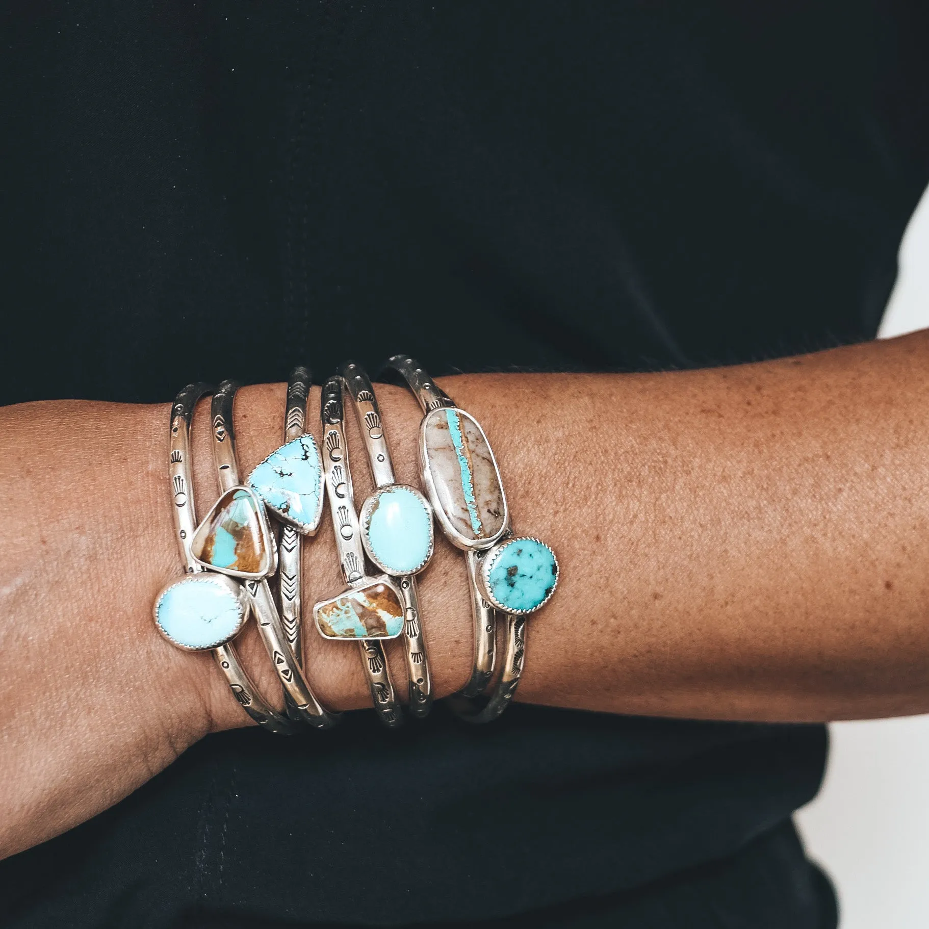 Kingman Turquoise Cuff #2