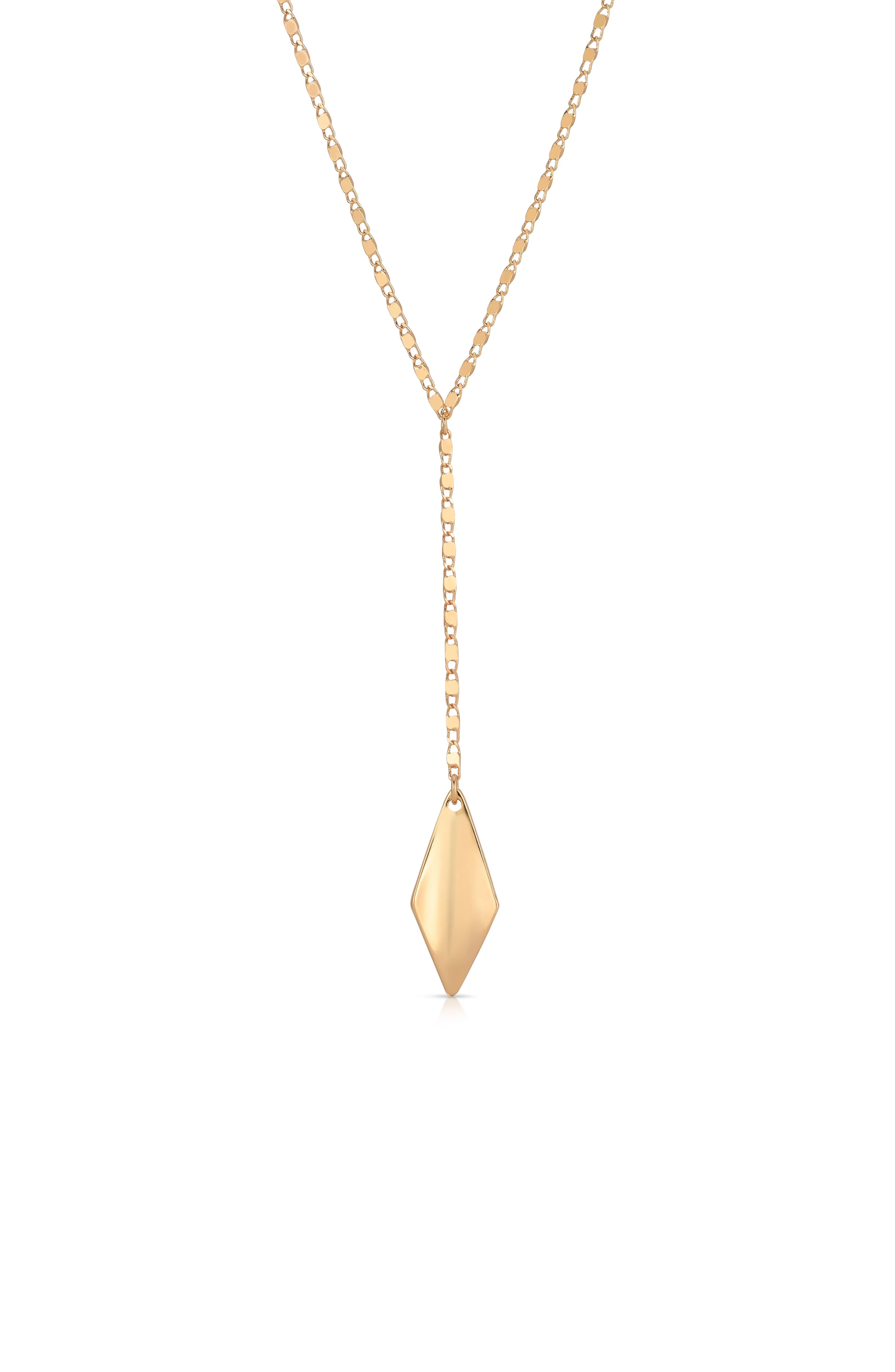 Kite Drop Pendant Necklace