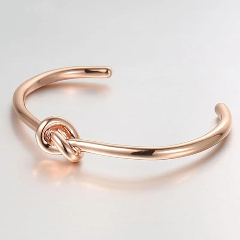 KNOT SORRY CUFF BRACELET