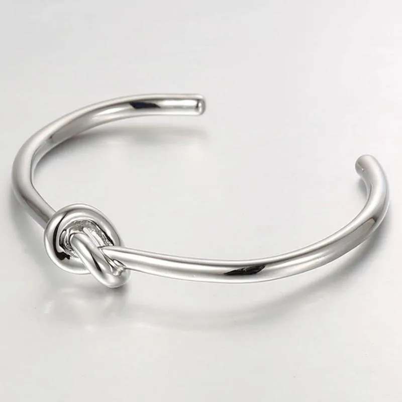 KNOT SORRY CUFF BRACELET