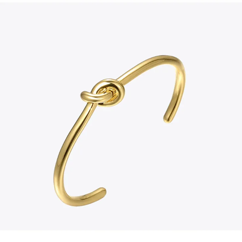 KNOT SORRY CUFF BRACELET