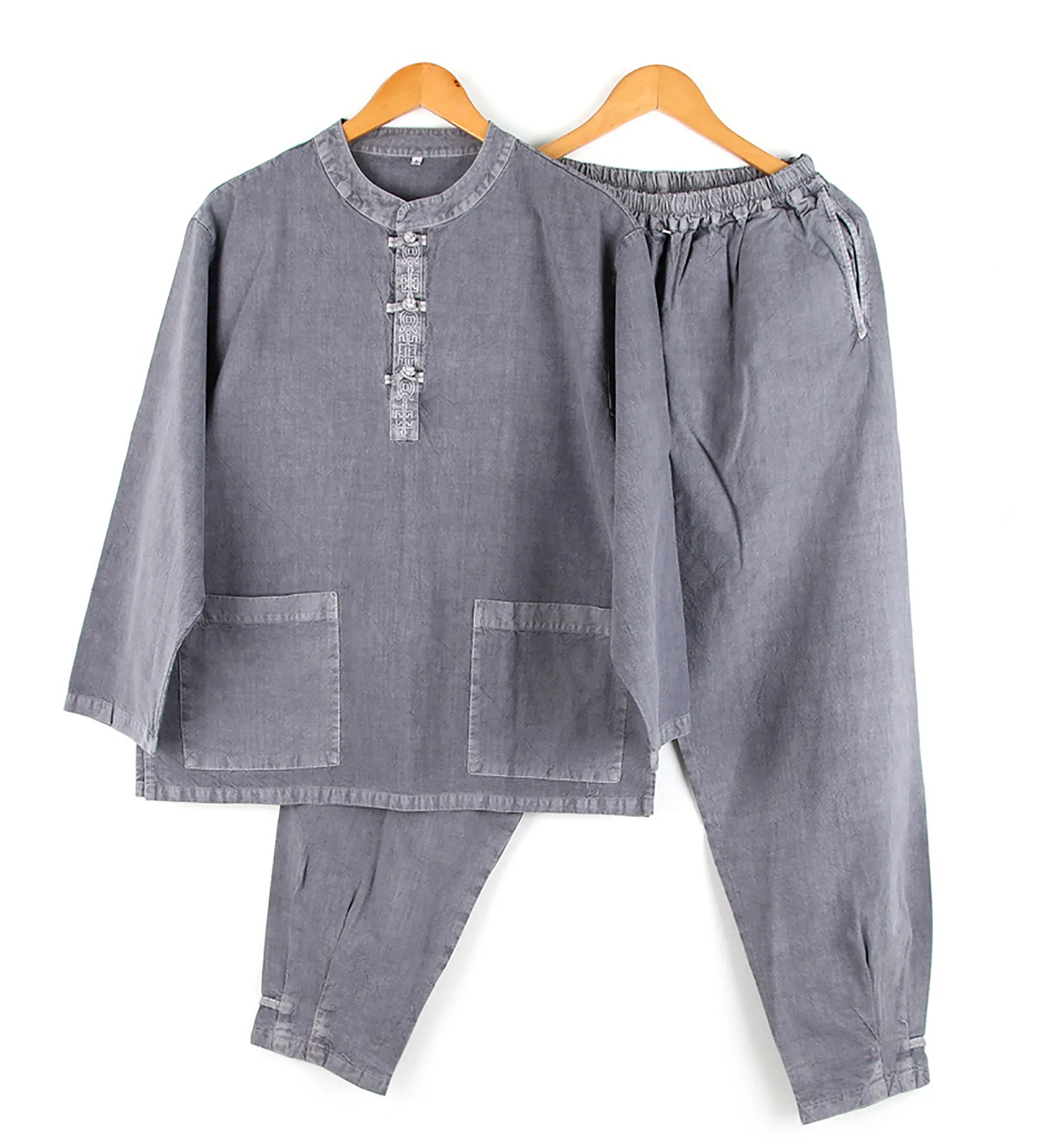 Korean Hanbok Washed Cotton Common Use Man Woman Casual Daily Clothing Pants JH102