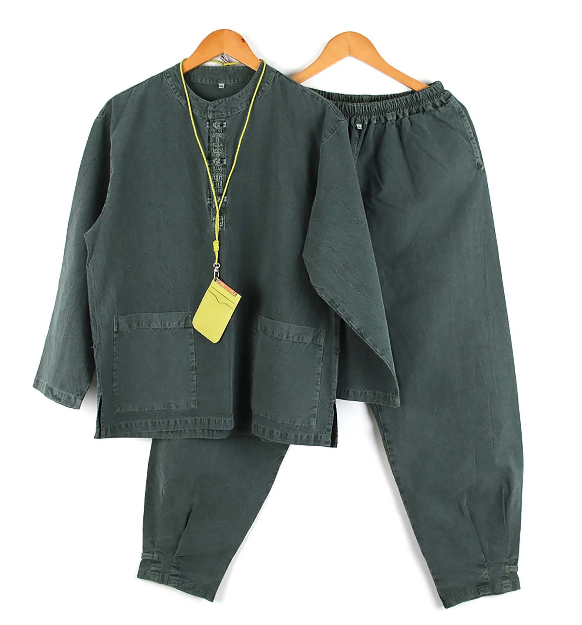 Korean Hanbok Washed Cotton Common Use Man Woman Casual Daily Clothing Pants JH102