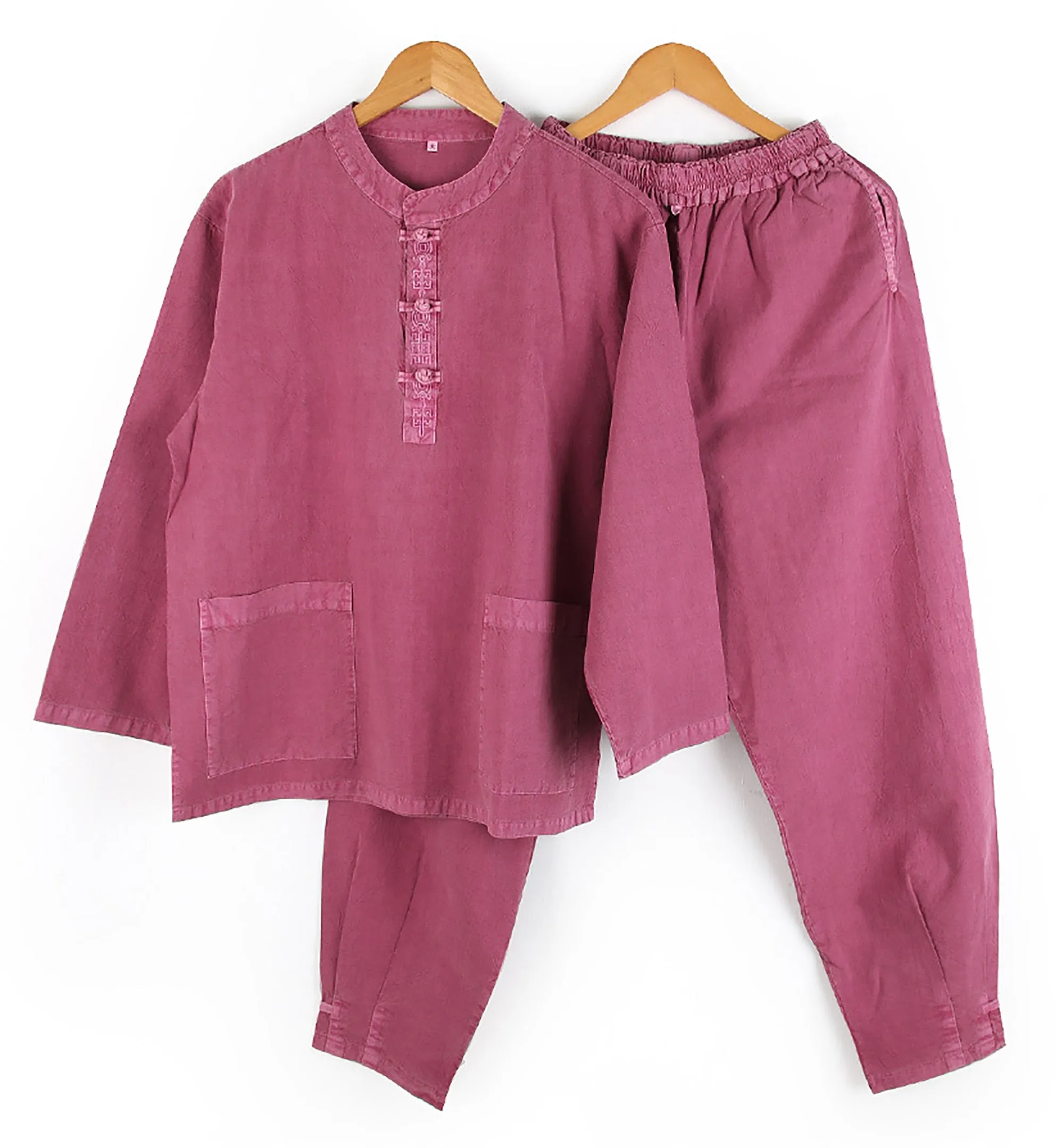 Korean Hanbok Washed Cotton Common Use Man Woman Casual Daily Clothing Pants JH102