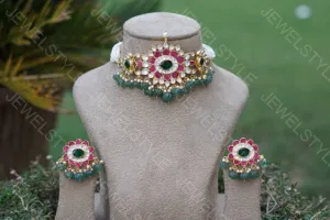 Kundan Choker set(Preorder) 4-817