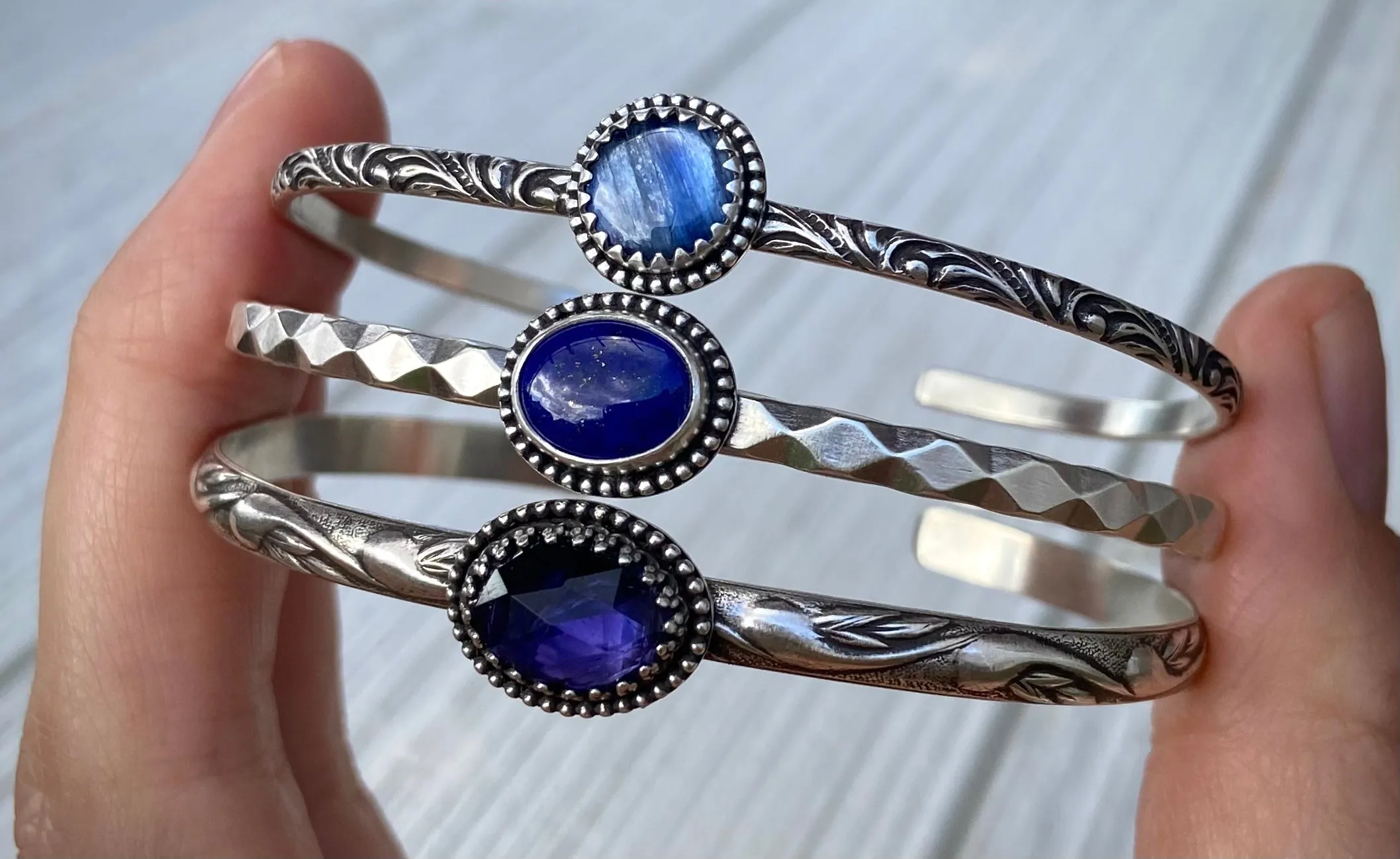 Kyanite Stacker Cuff
