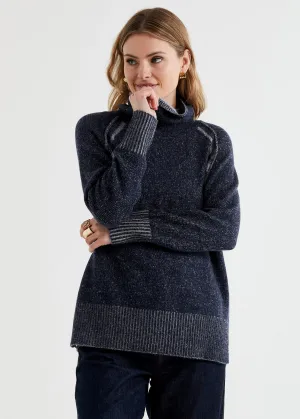 L D and Co 2 tone roll neck