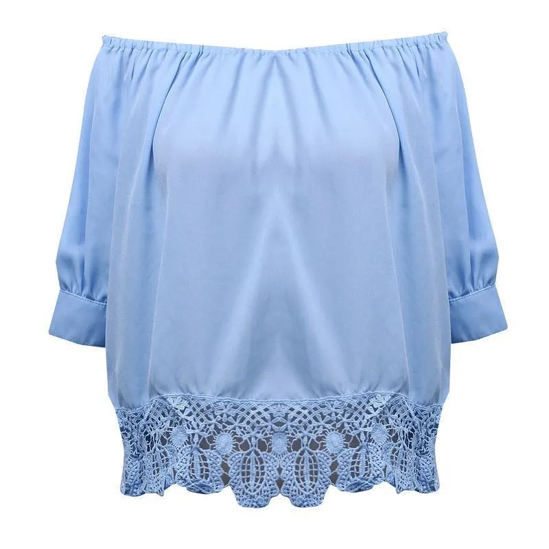 Lace Off-Shoulder
