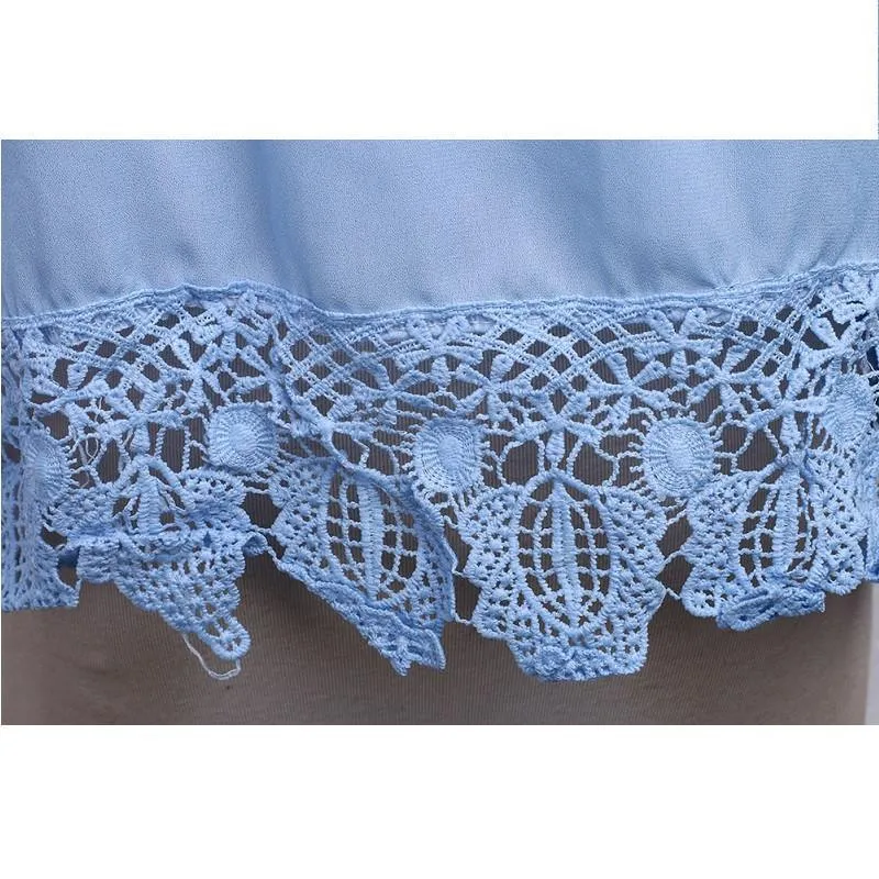 Lace Off-Shoulder