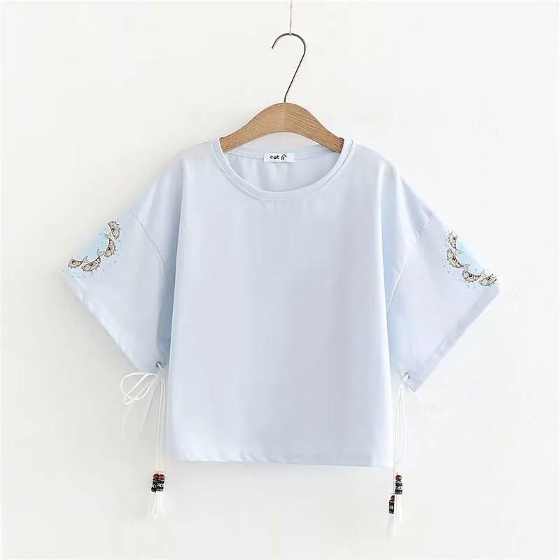 Lace-Up T-Shirt