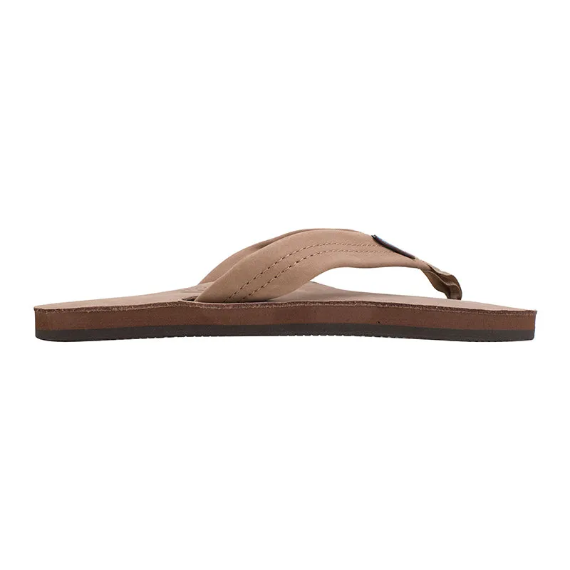 Ladies Single Layer Wide Strap Premier Leather Sandal