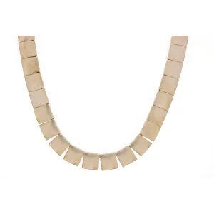 Large Gold Square Collar