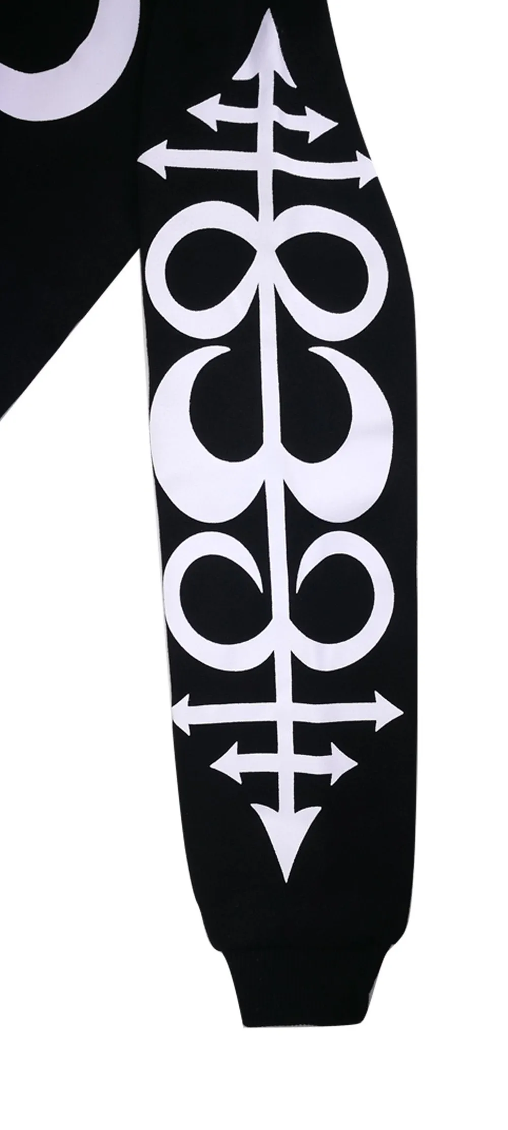 Large Hat Zip-Up Fleeced Hoodie